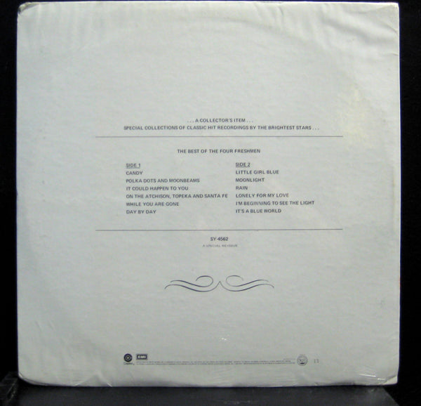 Four Freshmen - The Best Of LP New Sealed SY-4562 Mono Capitol USA Vinyl Record - Shuga Records