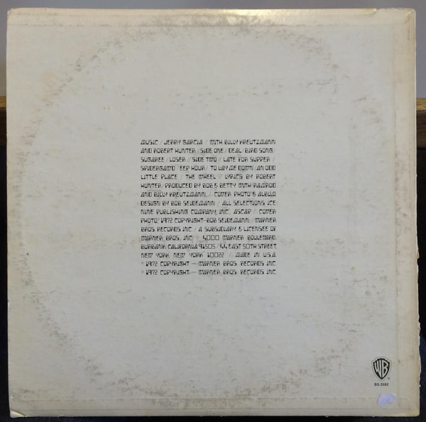 Jerry Garcia - Garcia - VG LP Record 1972 Warner USA White Label Promo Vinyl & Hype Sticker - Psychedelic Rock / Folk Rock - Shuga Records