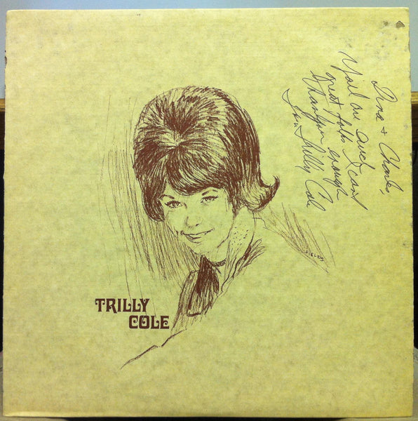 Trilly Cole - Trilly Cole - VG+ LP Record 1970s Leson International Private USA Vinyl - Country - Shuga Records