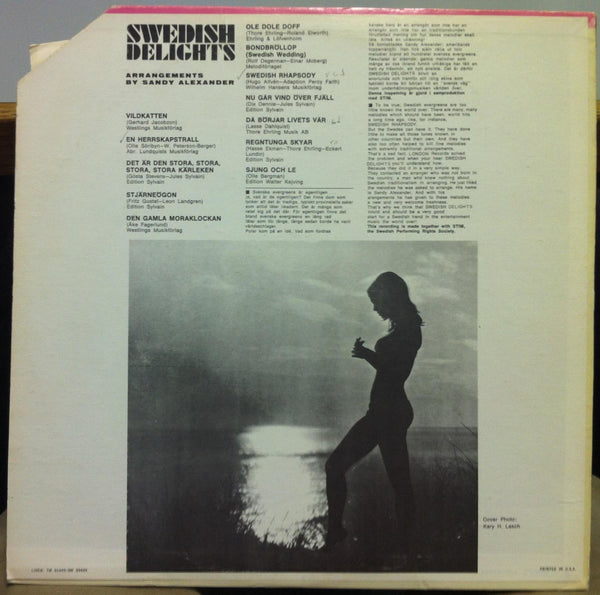 Sandy Alexander - Swedish Delights - Mint- LP Record 1967 London International Vinyl - Swedish Pop - Shuga Records