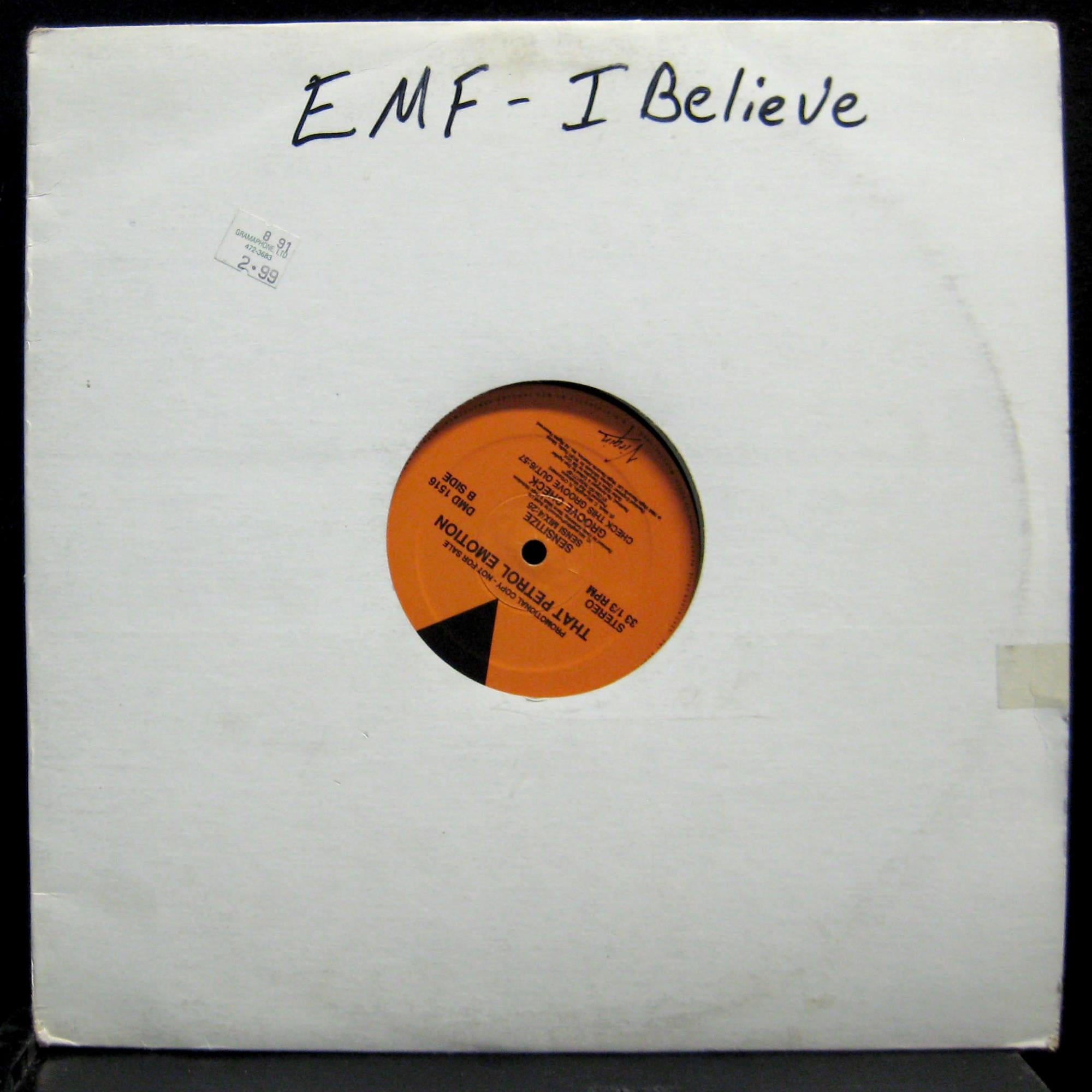 That Petrol Emotion - Untitled Boys Own Remixes 12" VG+ Promo DMD 1516 House - Shuga Records