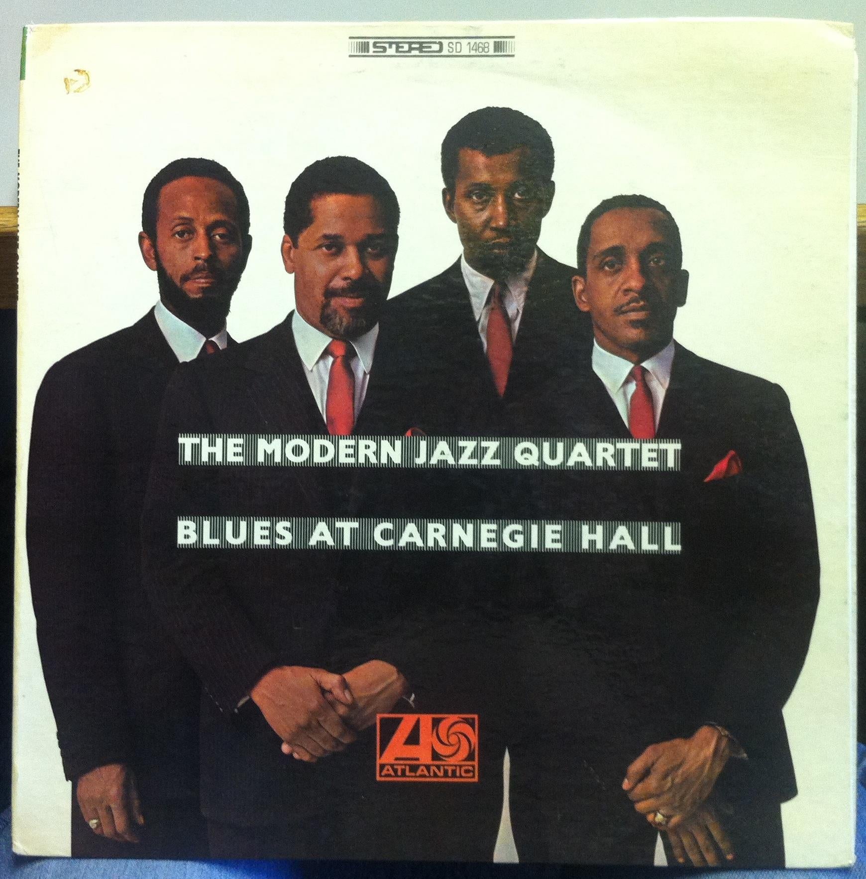 Modern Jazz Quartet - Blues At Carnegie Hall LP VG+ SD 1468 Stereo 1966 Record - Shuga Records
