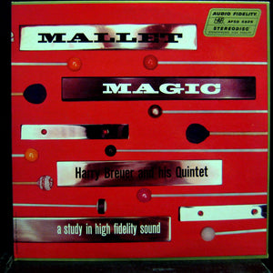 HARRY BREUER QUINTET mallet magic LP Mint- AFSD-5825 Vinyl 1958 Record - Shuga Records