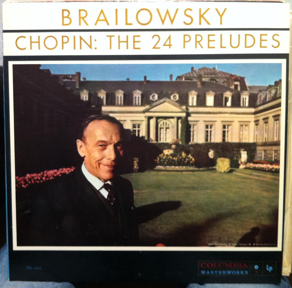 ALEXANDER BRAILOWSKY chopin 24 preludes LP Sealed in Bag ML 5444 USA Mono 6 Eye - Shuga Records