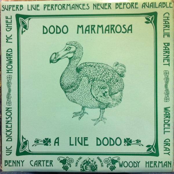 DODO MARMAROSA ALL STARS a live LP Mint- SWH 10 UK 1979 #'d Edition Jazz - Shuga Records