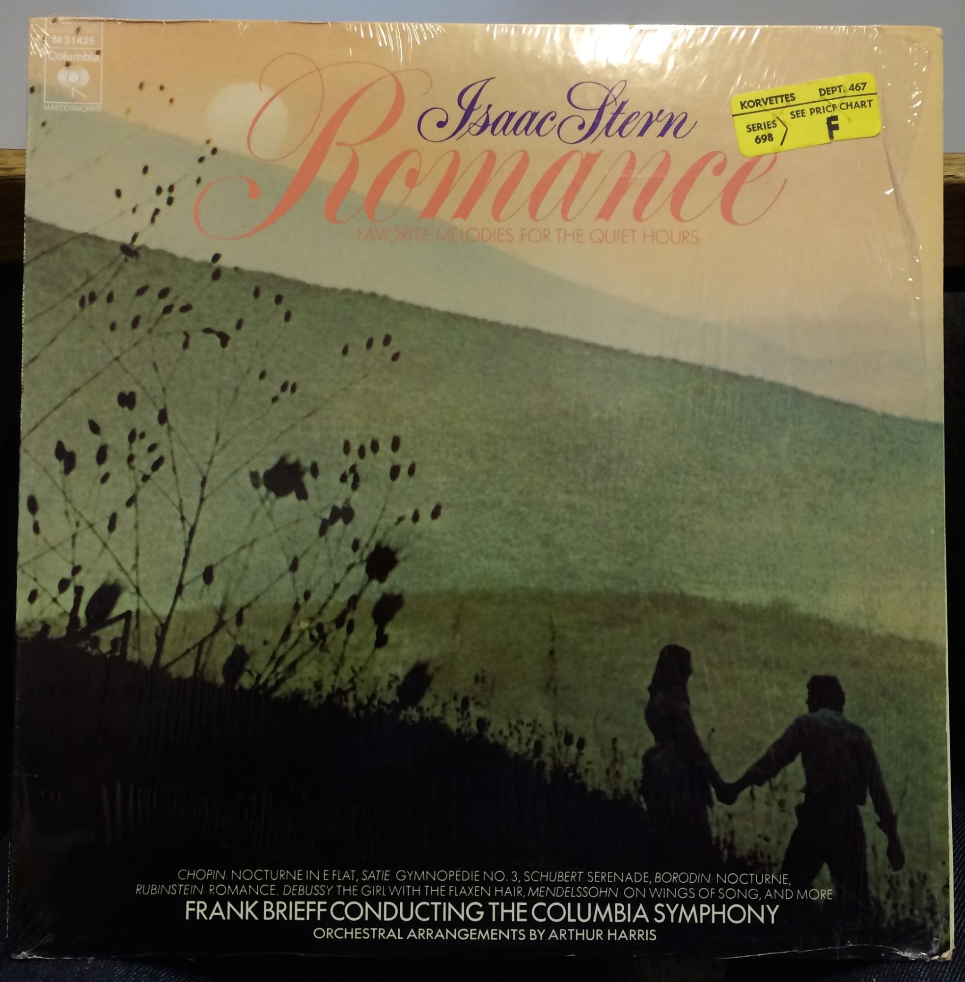 Isaac Stern - Romance Violin LP Mint- M 31425 Stereo USA CBS 1973 Record - Shuga Records
