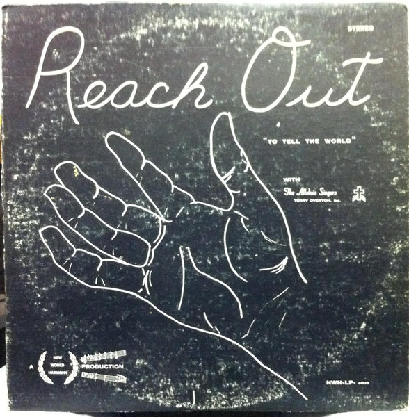 Alleluia Singers - Reach Out To The World LP VG Private 60's CA Xian Folk Rock - Shuga Records