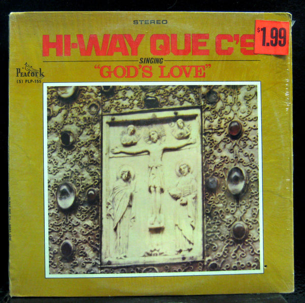 THE HIGHWAY QC'S / QUE C'S god is love LP VG+ Peacock PLP 155 Stereo RARE 1974 - Shuga Records