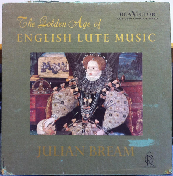 JILIAN BREAM golden age of english flute music LP VG LDS 2560 Living Stereo - Shuga Records