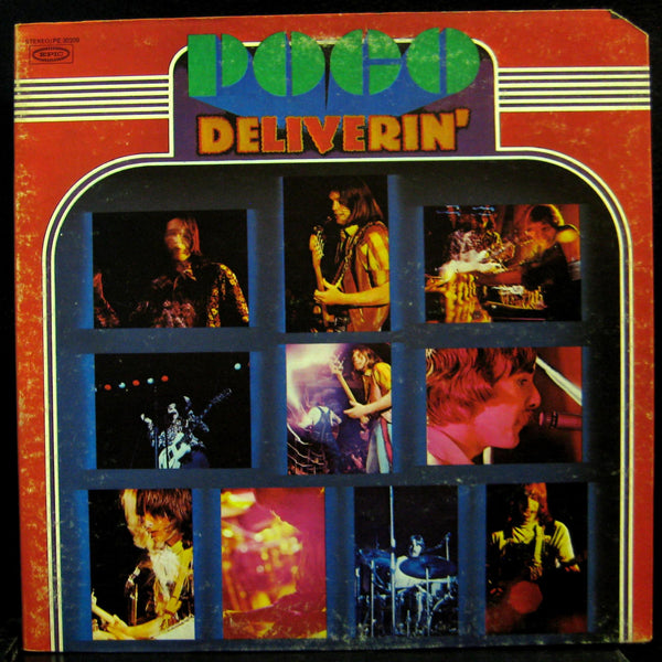 Poco - Deliverin' LP VG+ PE 30209 Vinyl Record - Shuga Records
