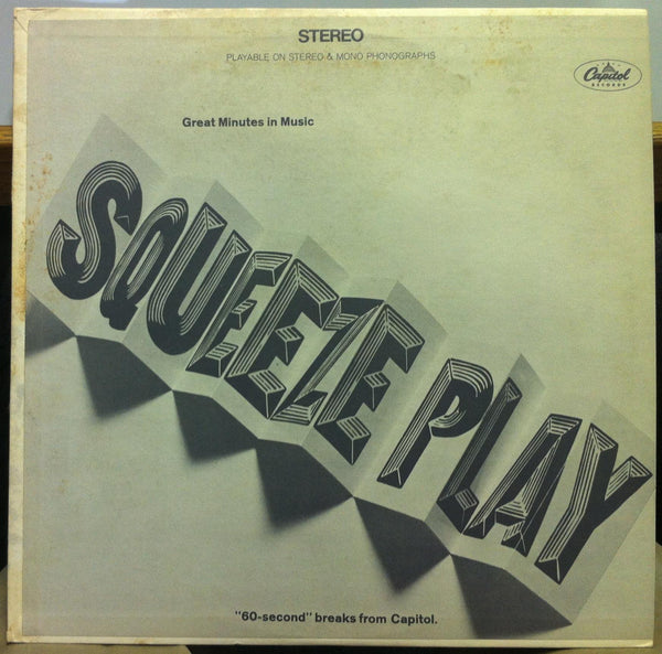 Squeeze Play 60 - Second Breaks From Capitol LP VG+ SPRO 4417 Promo 1967 Record - Shuga Records