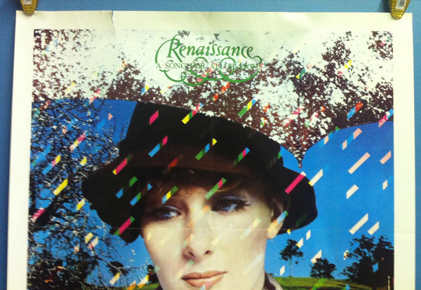 Renaissance - A Song For All Seasons 36"x22" In Store 1978 Sire Promo Poster - Shuga Records