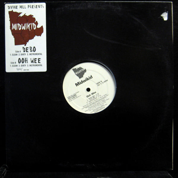 Midwikid - Debo 12" Mint- ARDP 5090 Vinyl 2001 Record White Promo - Shuga Records