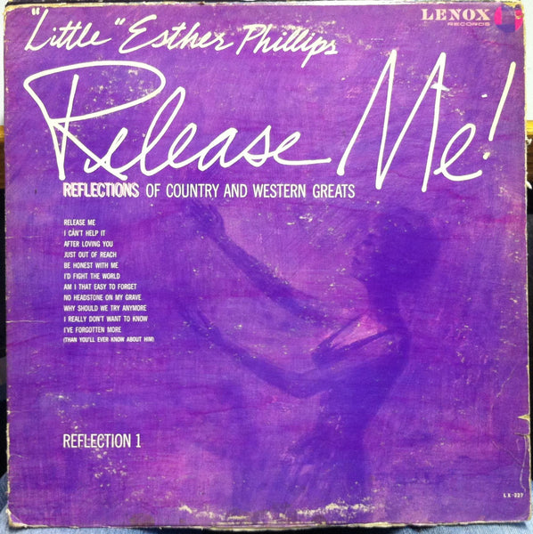 Esther Phillips - Release Me LP VG LX 227 Vinyl 1962 1st Press Mono Rare Soul - Shuga Records