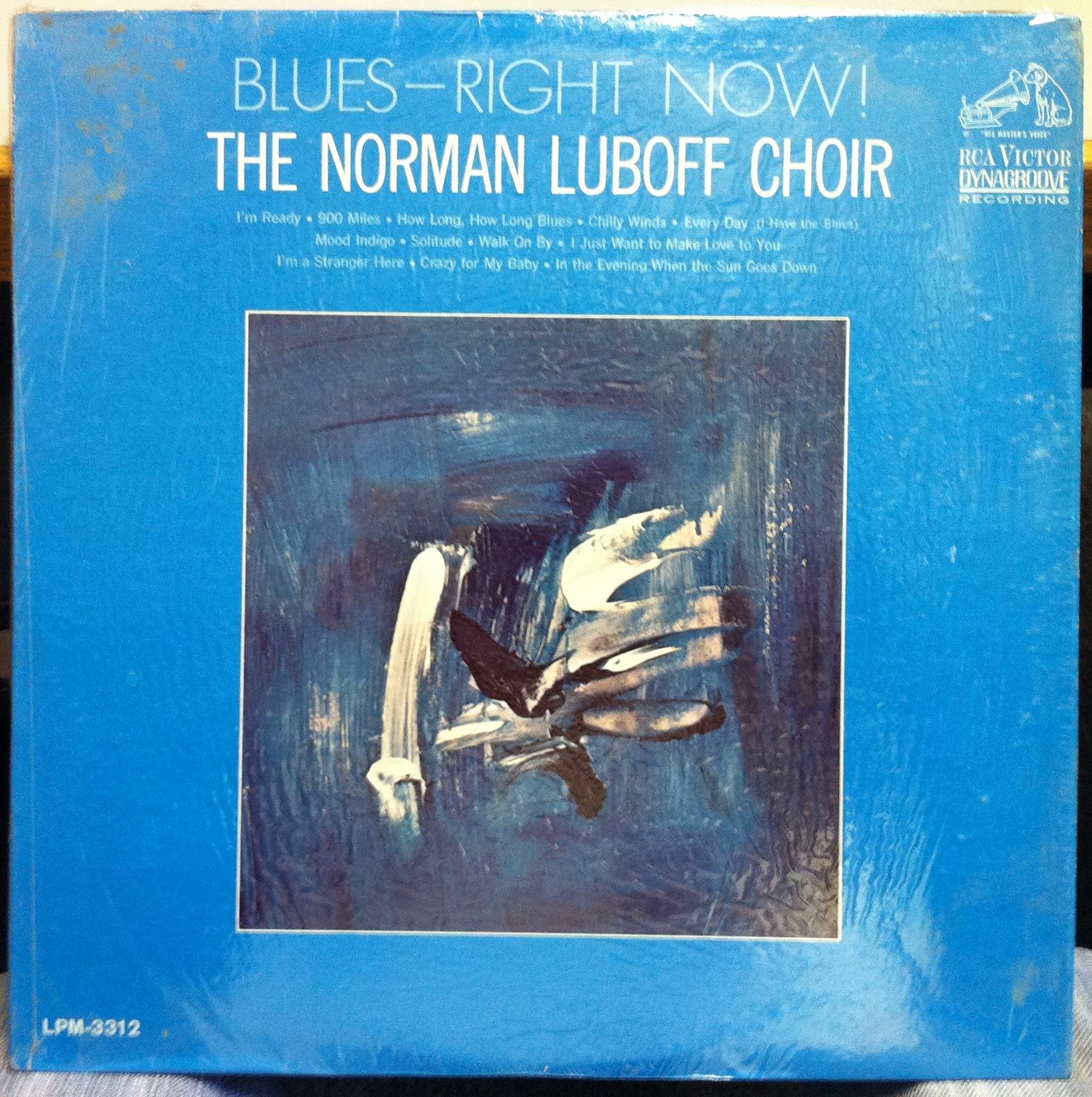 Norman Luboff Choir - Blues Right Now LP Mint- LPM-3312 Benny Carter 1965 Record