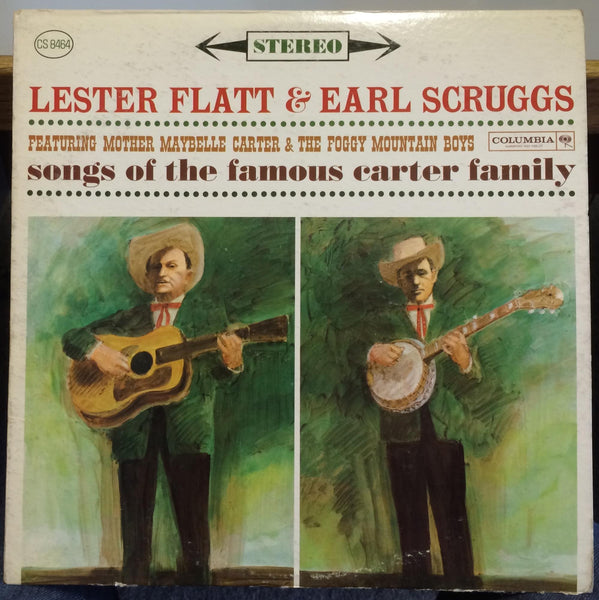 LESTER FLATT & EARL SCRUGGS songs of the famous carter family LP VG+ CS 8464 USA - Shuga Records