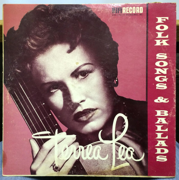 Terrea Lea - Folk Songs And Ballads LP VG+ R-404 Mono USA 1957 Rare Record 1st - Shuga Records