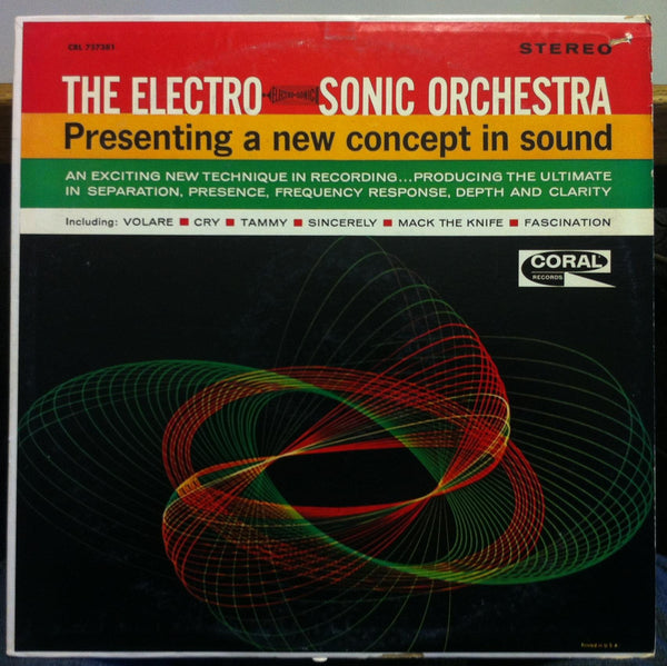 The Electro-Sonic Orchestra - The Electro-Sonic Orchestra - VG+ LP Record 1961 Coral USA Vinyl - Jazz / Space-Age / Electronic - Shuga Records