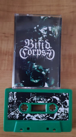 Bifid Corpse - Bifid Corpse - New Cassette Album 2020 Mutant Noise USA Green Tape - Chicago Death Metal / Power Violence