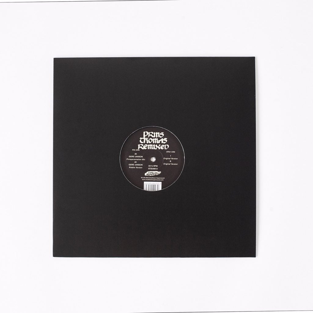 Prins Thomas - Dungen / Sun Araw Remix - New Vinyl Record 2017 Smalltown Supersound 12" Remix - Electronic / Deep House / Downtempo