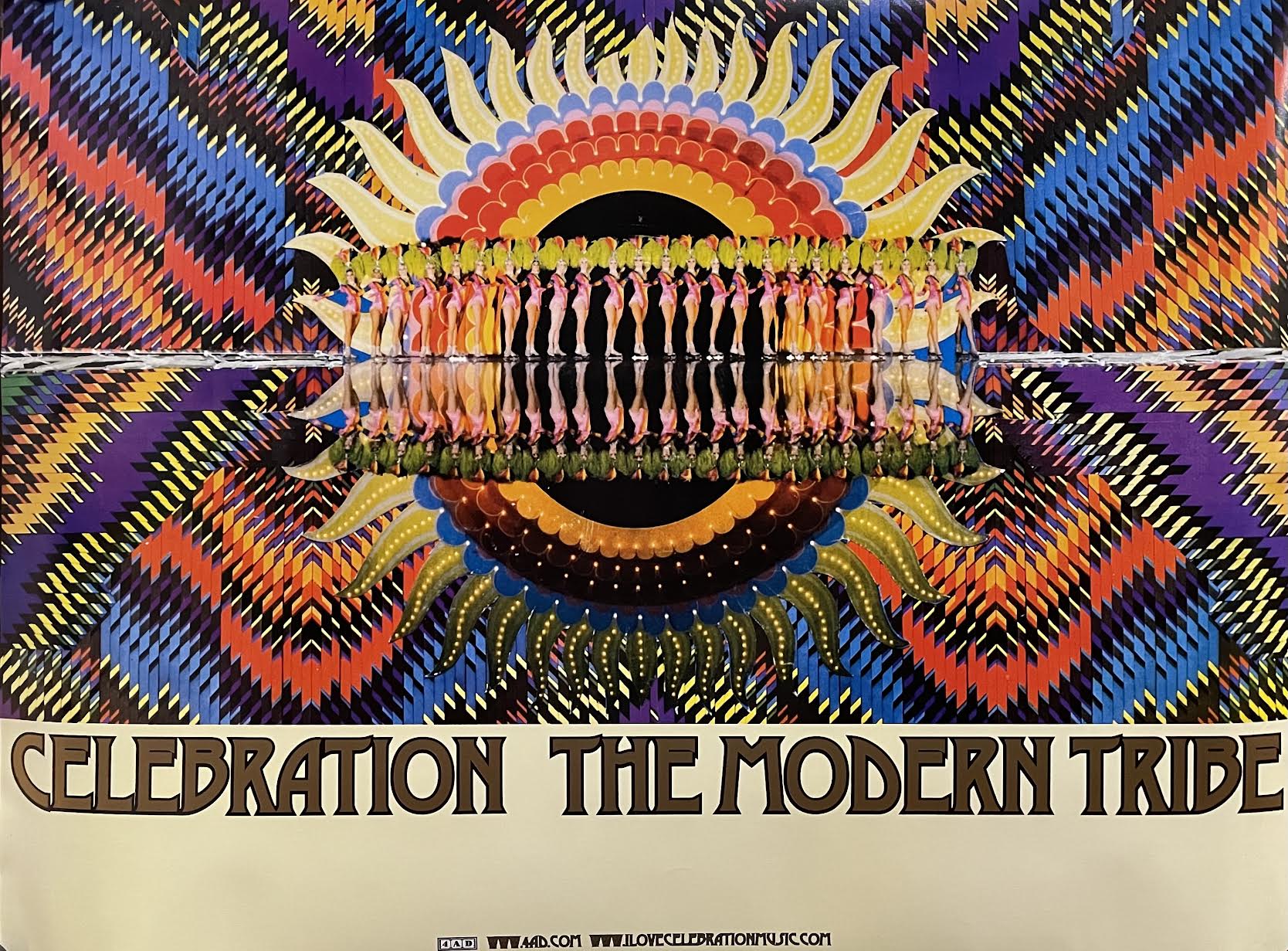 Celebration ‎– The Modern Tribe - 18x24 Promo Poster - p0090-2
