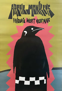 Arctic Monkeys - Favourite Worst Nightmare - 20" x 30" Promo Poster p0211 - Shuga Records