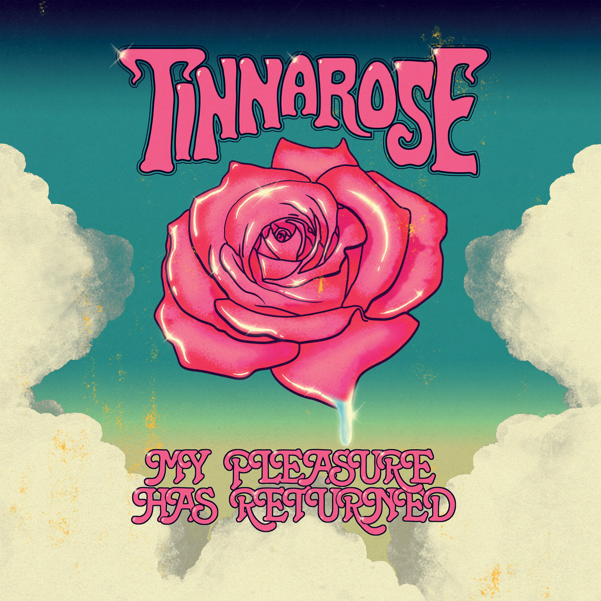 Tinnarose - My Pleasure Has Returned - New Lp Record 2016 USA Nine Mile USA Clear Vinyl - Psychedelic Rock