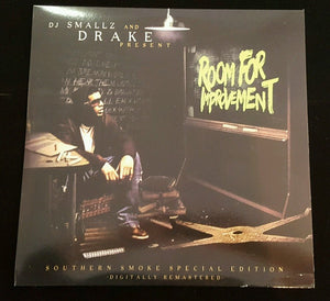 Drake & DJ Smallz ‎– Room For Improvement - New 2 Lp Record 2016 Australia Random Color Vinyl - Rap / Hip Hop - Shuga Records