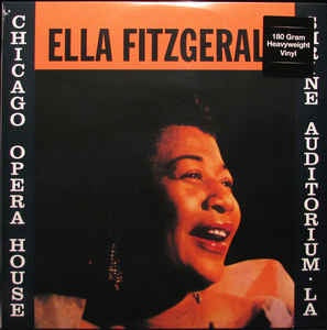 Ella Fitzgerald - Chicago Opera House & Shrine Auditorium, LA - New Vinyl 2016 DOL EU Import 180gram - Jazz