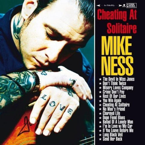 Mike Ness (Social Distortion) ‎– Cheating At Solitaire (1999) - New Vinyl 2018 Craft Recordings 2 Lp Reissue with Gatefold Jacket - Country Rock / Rockabilly