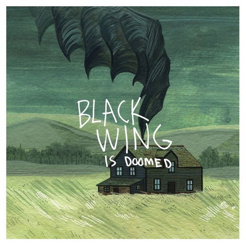 Black Wing - Is Doomed - New Vinyl Record 2015 Flenser Records LP - Dark Synthpop w/ Shoegaze Vibes, v tight jamz.