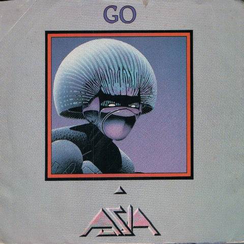 Asia  ‎– Go / After The War - Mint- 45rpm 1985 USA Geffen Records - Rock / Art Rock / Classic Rock