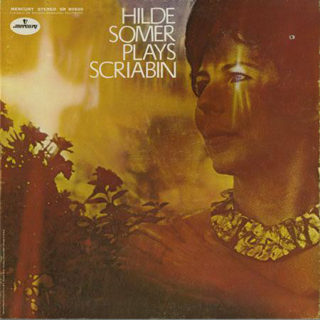 Hilde Somer Plays Scriabin - VG+ 1968 Stereo USA (Mercury Living Presence) USA - Classical