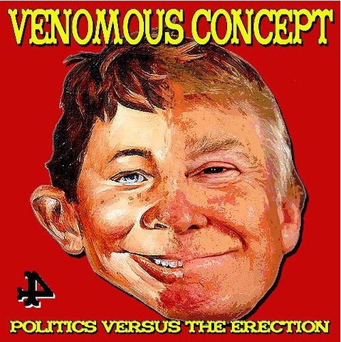 Venomous Concept ‎– Politics Versus the Erection - New LP Record 2020 Season Of Mist Europe Import Black Vinyl - Hardcore / Punk / Industrial Metal