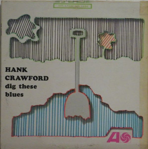 Hank Crawford ‎– Dig These Blues VG 1965 Atlantic Stereo LP USA - Jazz / Blues