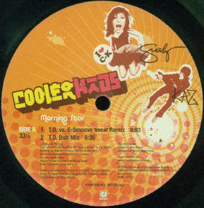 Cooler Kids ‎- Morning Star - VG+ 12" Single Promo 2003 - House