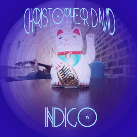 Christopher David - Indigo / Lost Child of The 70's - New 7" Vinyl 2017 Clear Vinyl Pressing Hand-Numbered to 25! - Chicago, IL Indie / Power Pop