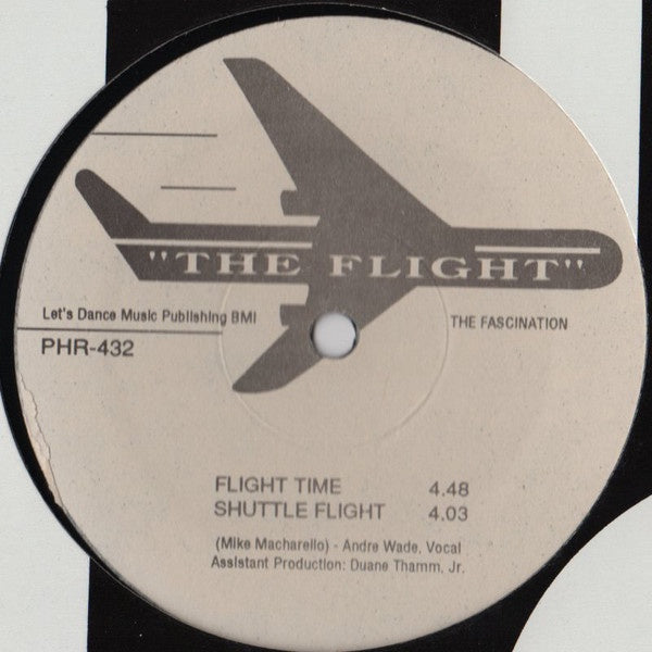 The Fascination - The Flight / Serious - VG+ 12" Single 1989 Play House Records USA - Chicago House - Shuga Records