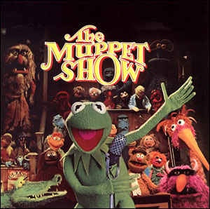 The Muppets - The Muppet Show - VG LP Record 1977 USA Arista Promo Vinyl - Soundtrack / Jim Henson - Shuga Records
