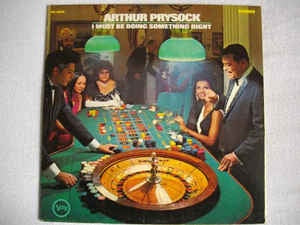 Arthur Prysock - I Must Be Doing Something Right - VG+ Lp 1968 Verve Records USA - Jazz