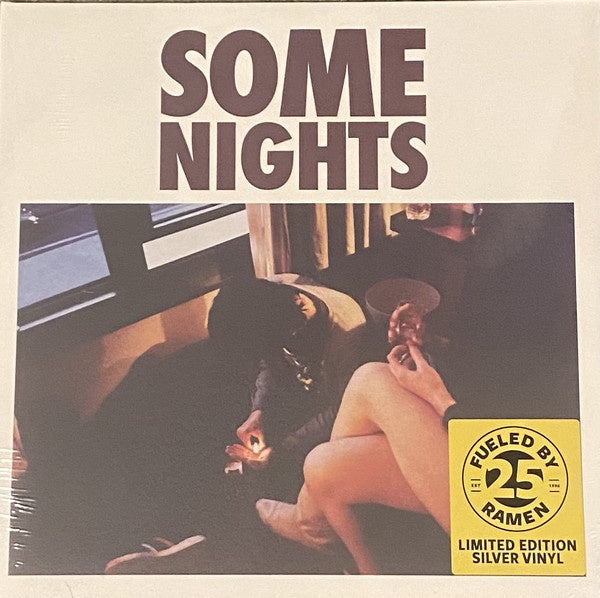 Fun. ‎- Some Nights (2012) - Mint- LP Record 2021 Fueled By Ramen USA Silver Vinyl, Insert & CD - Indie Rock / Pop Rock - Shuga Records