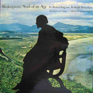 William Shakespeare - Soul Of An Age - VG 1962 Stereo USA (With Book) - Spoken Word