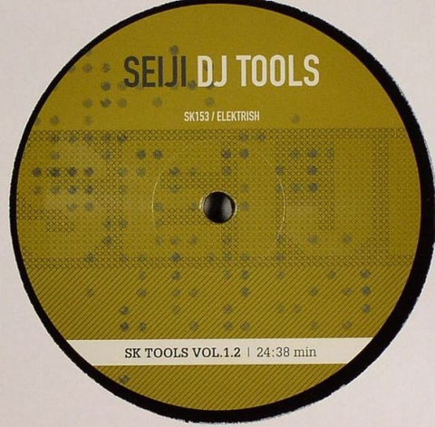Seiji ‎– DJ Tools: SK Tools Vol. 1.2 - VG+ Lp Record Sonar Kollektiv German Import Vinyl - Electronic / Broken Beat / Electro