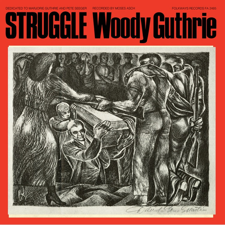 Woody Gutherie - Struggle (1976) - New Vinyl Lp 2018 Smithsonian Folkways Reissue - Folk