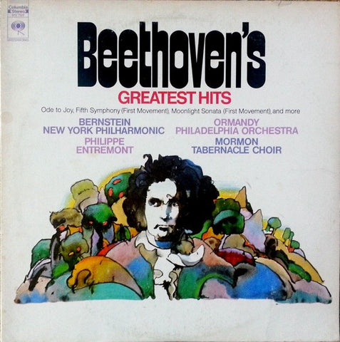 Beethoven / Various ‎– Beethoven's Greatest Hits - Mint- CBS Masterworks Stereo Compilation USA Lp - Classical