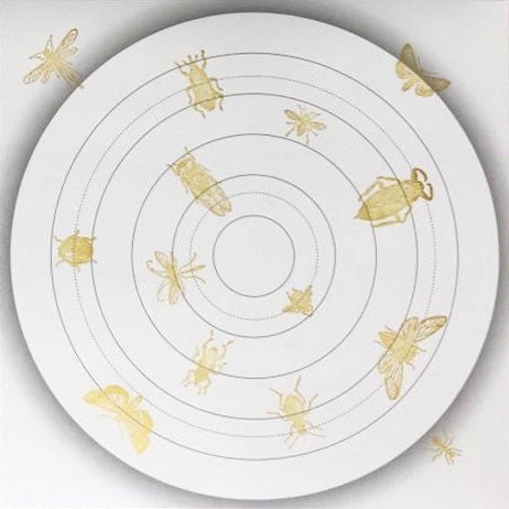 O Yuki Conjugate ‎– Insect-Talk (Gold Insects) - New 12" Single Record 2019 UK Import Vinyl & Screened Cover (75 made) - Ambient / Techno / Tribal