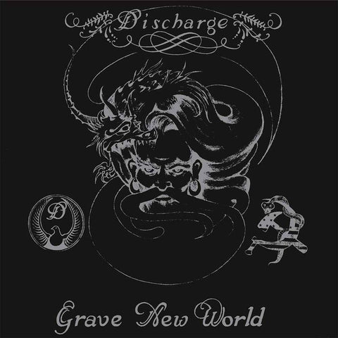 Discharge ‎– Grave New World (1986) - New Vinyl Record 2017 Let Them Eat Vinyl Limited Edition Clear Vinyl UK Reissue with Gatefold Jacket - Hardcore / Punk