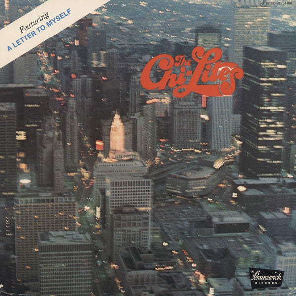 The Chi-Lites - A Letter To Myself - VG+ LP Record 1973 Brunswick USA Original Vinyl - Soul / R&B / Funk - Shuga Records