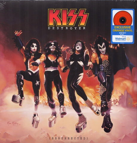 Kiss ‎– Destroyer (Resurrected) (1976) - New LP Record 2019 Casablanca Walmart Exclusive 180 gram Orange Vinyl - Hard Rock