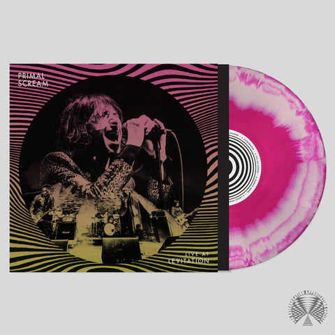 Primal Scream – Live At Levitation - New LP Record 2021 Reverberation Appreciation Society Pink Swirl Vinyl - Alternative Rock